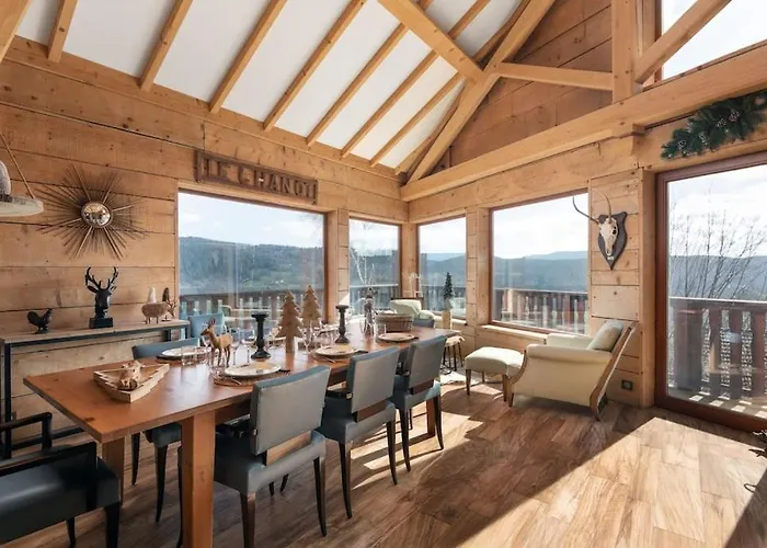 Domek alpejski Luxueux Avec Vue Sur Les Pistes Et Le Hohneck *