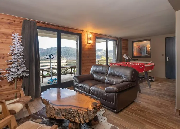 샬레 Luxueux Avec Vue Sur Les Pistes Et Le Hohneck 르톨리