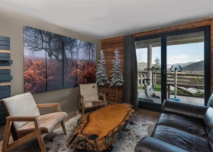 Domek alpejski Luxueux Avec Vue Sur Les Pistes Et Le Hohneck Le Tholy